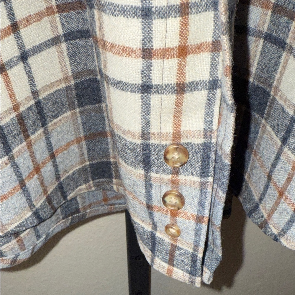 Vtg Pendleton 100% Worsted Wool Button Up Shirt G… - image 5